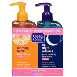CLEAN & CLEAR by Johnson & Johnson Citrus Facial Cleanser with Vitamin C and Cucumber Kit (2)