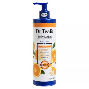 Dr. TEAL'S Glow & Radiance with Vitamin C & Citrus Essential Oils Body Lotion 532 ml.