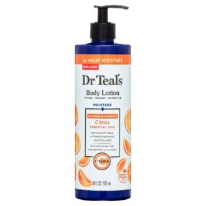 Dr. TEAL'S Glow & Radiance with Vitamin C & Citrus Essential Oils Body Lotion 532 ml.