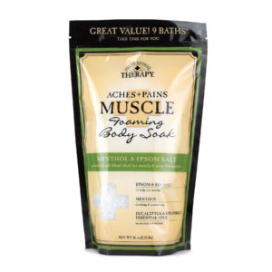 Village Naturals Therapy Menthol & Epsom Salt Aches + Pains Muscle Foaming Body Soak 1.02kg