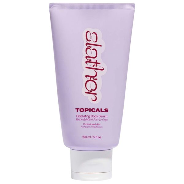 TOPICALS Slather Exfoliating Body Serum with Retinol and AHAs. 150ml.