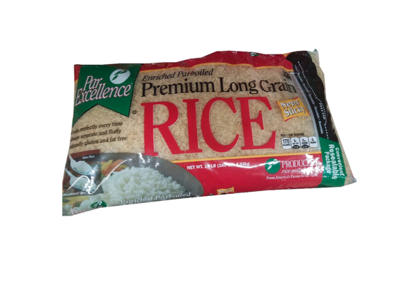 PAR EXCELLENCE parboiled Premium Rice Long Grain 4.54kg.