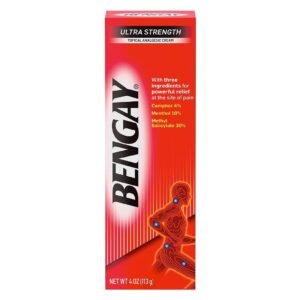 BENGAY Ultra Strength Bengay Topical Pain Relief Cream 113g.
