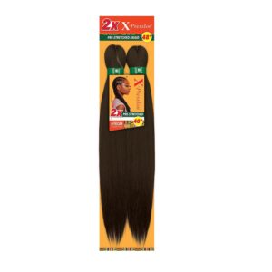Sensationnel X-pression prestretched braiding hair - 2x braid 48 inch all kanekalon