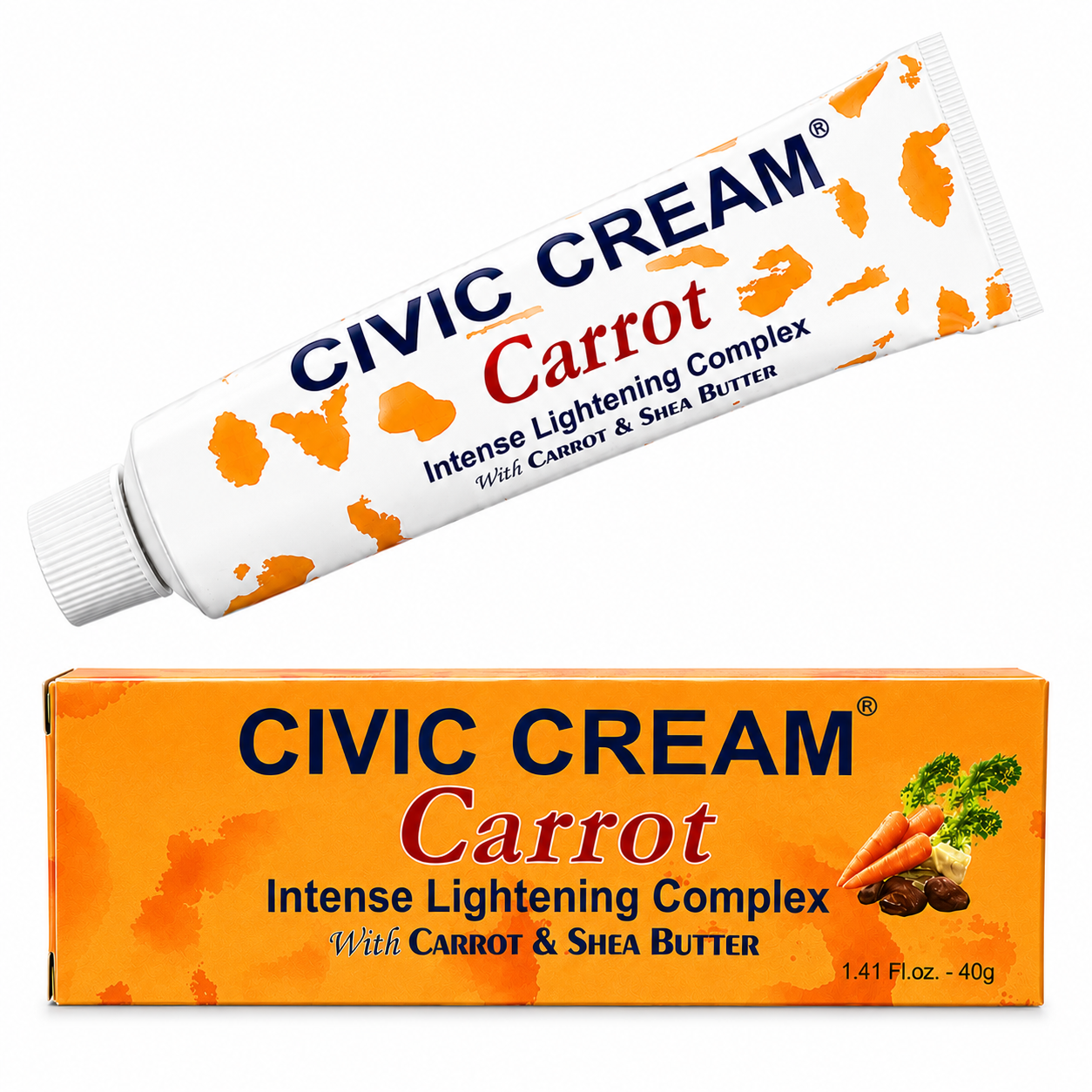 CIVIC CREAM Carrot Intense Lightening Complex 40g.