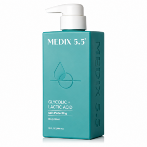 MEDIX 5.5 Body Glycolic Acid Exfoliating Shower Gel 444ml.