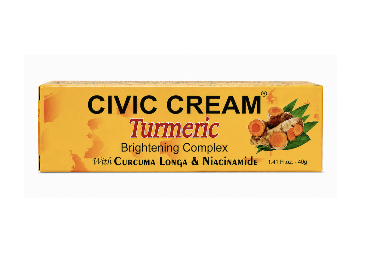 CIVIC CREAM Tumeric Complexe Éclaircissant 40g.