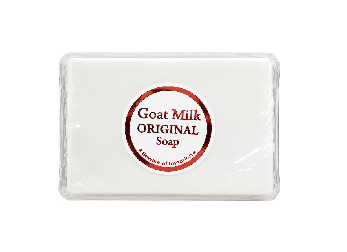 ORIGINAL GOAT Milk Whitening Soap - Soap Bar Formulated with Kojic Acid and Vitamins A,C & E 120g.