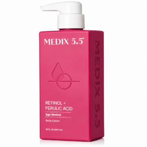 MEDIX 5.5 RETINOL BODY Lotion Firming Moisturizer 444mL.