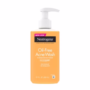 NEUTROGENA Oil-Free Acne Face Wash, Salicylic Acid Facial Cleanser & Acne Treatment 269mL