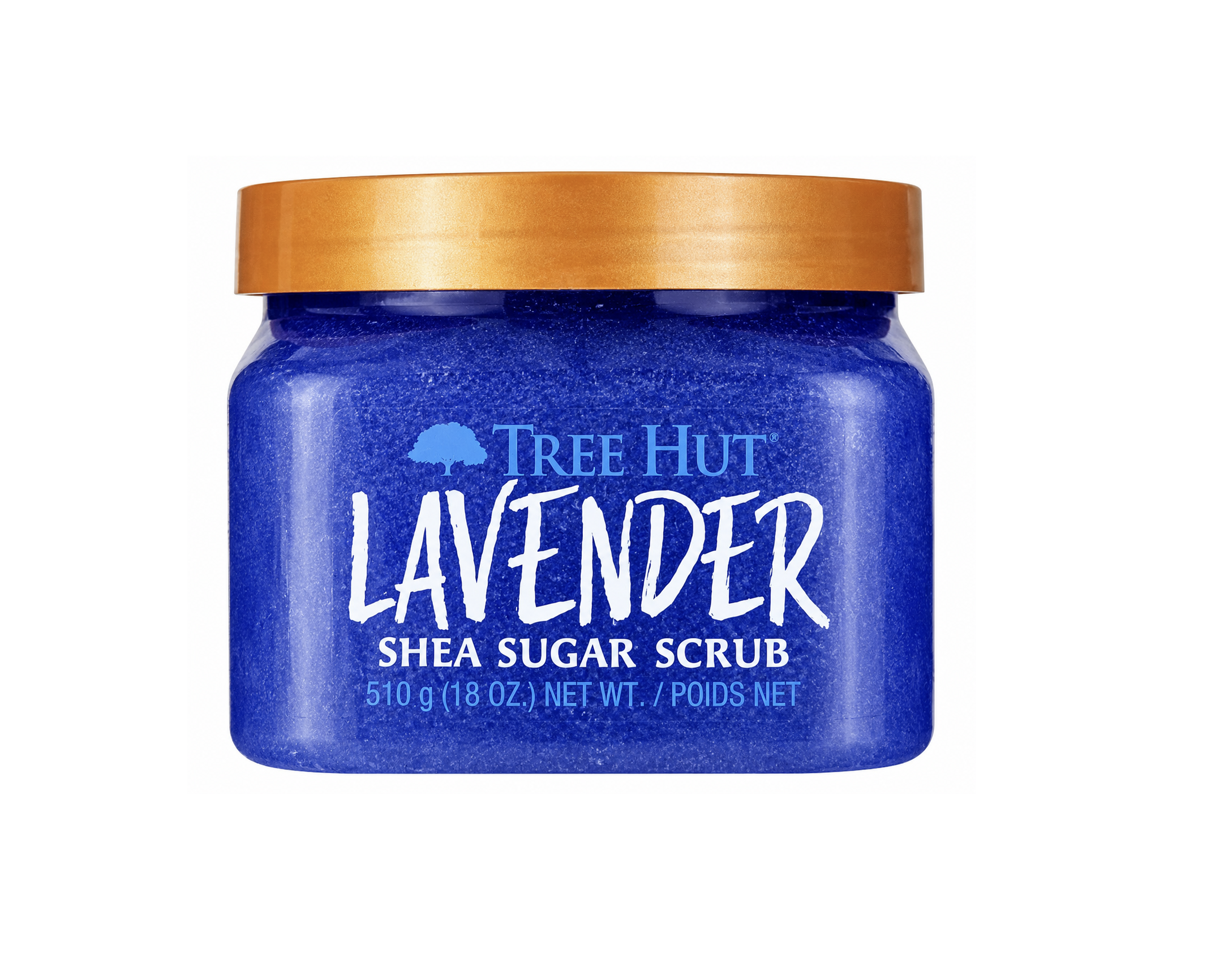 TREE HUT SHEA SUGAR Exfoliating Body Scrub Lavender 510g.